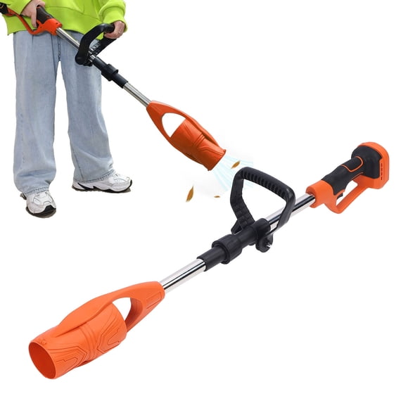 Souffleur de Feuilles Électrique, 21V Nettoyeur de Feuilles Sans Fil 520CFM 150MPH pour Neige Poussière Débris pour Allée Patio et Jardins