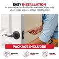 thumbnail image 4 of Honeywell 8106402 Levier de Porte Wave Privacy, Bronze Huilé, 4 of 8