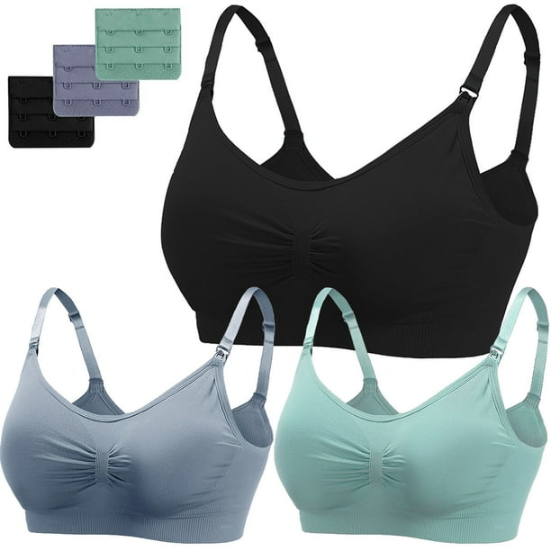 Women Sports Bra Glossy Solid Color High Impact Anti-Shock Fitness Yoga Gym