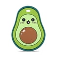 thumbnail image 1 of Mordedor de silicona Cuebo Avocado sin BPA para bebés y niñas, 1 of 5