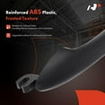 thumbnail image 3 of A-Premium Front Driver or Passenger Side Exterior Door Handle with Keyhole Compatible with Ford Focus 2000-2007, with Cover and Pad, Textured Black, Replace# YS4Z-5420966-AAA, 3 of 6