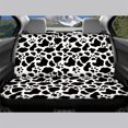 thumbnail image 3 of CHAQLIN Cow Print Stretch Rear Bench Seat Covers for Car Interior Auto Interior, Non-Slip Car Seat Covers Durable Rear Seat Covers, 3 of 4
