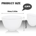 thumbnail image 2 of 4Pcs Microwavable Face Mask Bowl,Soft Silicone Mud Bowl,White Skincare Mixing Bowl,DIY Cosmetic Beauty Tools,Household Prep Measuring Bowl,for Girls Women Spa Salon, 2 of 6