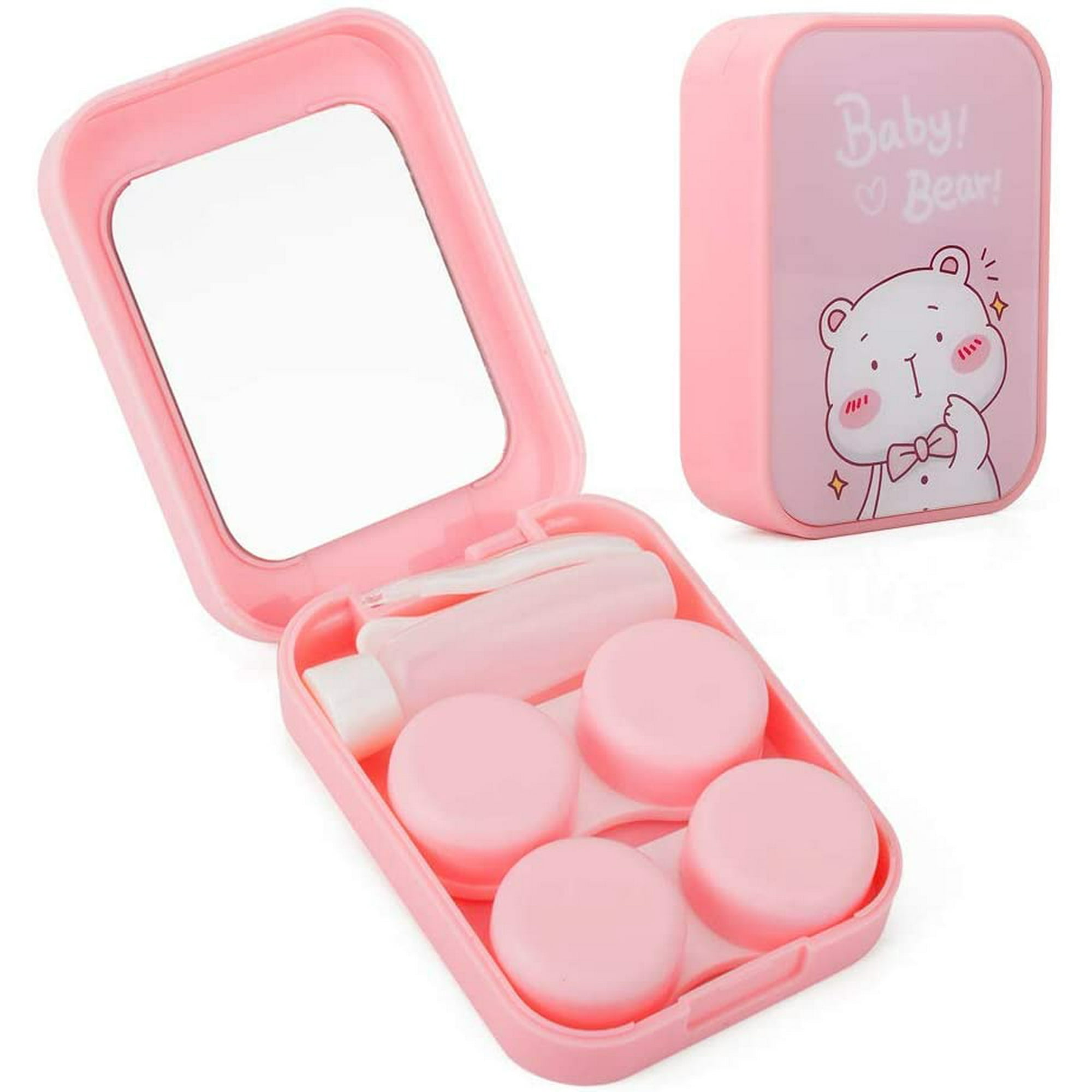 Deux Packs de Lentilles de Contact Soin de la Vision Mignonnes