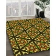 thumbnail image 2 of Ahgly Company Indoor Square Patterned Blood Night Red Area Rugs, 4' Square, 2 of 6