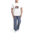 thumbnail image 5 of CafePress - Merry Pugmas Christmas Pug Santa & Reindeer Pajama - Men's Light Loose Fit Cotton Pajama Set, 5 of 7