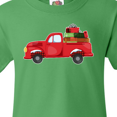 thumbnail image 4 of Inktastic Christmas Red Vintage Truck with Presents Youth T-Shirt, 4 of 5