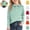 Mint Green, variant on Kids Polo Shirt Back To School Comfortable School Uniform Long Sleeve Shirt Casual Lapel Collar(Red,11-12 Years)
