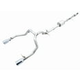 thumbnail image 1 of AWE Tuning Exhaust System Kit 3015-32205 0FG Cat-Back System; Stainless Steel; Without Muffler; Single Exhaust With Dual Exits; Rear Exit; 5 Inch Dual Chrome Silver Tip, 1 of 4