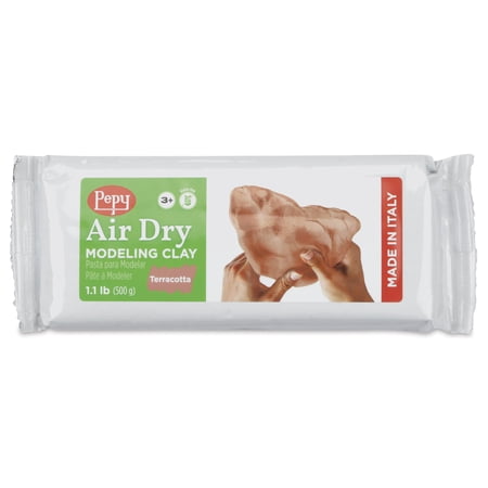 Pepy Air Dry Clay - Terracotta, 1.1 lb