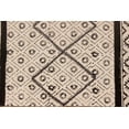 thumbnail image 3 of Casavani Indian Traditional Kilim Gray Dining Room Floor Rug Rectangle rug 6x12 Feet, 3 of 5