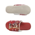 thumbnail image 5 of COEQINE Yorkshire Terrier Slip On Slippers for Women, Comfortable Fuzzy Sandals Y2K Open Toe Christmas Slippers Machine Washable Slip On Slides Footwear for Home Bedroom Spa Travel, 40-41, 5 of 7