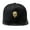 Black, variant on Lion Head Hip Hop Flat Brimmed Hat Men's Baseball Hat with Gold Lion Badge, Metal Badge Street Rap Men's (US, Numeric, 7 3/8, Black)