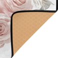 thumbnail image 3 of Ryvnso Bunny Roses Flower Area Rug Floor Mats Non-Slip Home Carpet 63 x 48 inch, 3 of 7
