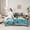 Brown Cyan, variant on Homewish Wild Bear Deer 7-Piece Bedding Comforter Set,Rustic Farmhouse Cabin King Bedding Sets,Country Birch Bed Sheets For Boys Kids,Luxury Bedroom Decor Reversible