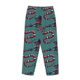 thumbnail image 5 of Daiia Snake And Rose Women's Sleep Pant with Pockets and Drawstring,Pajama Pants-X-Large, 5 of 9