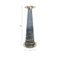 thumbnail image 3 of 22" Elegant Glass & Acrylic Pillar Candle Holder, Clear, 3 of 6