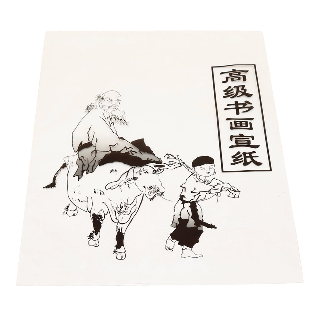 100 Sheet Ripe Rice Xuan Paper Sumi-e Chinese Brush Painting Calligraphy 14×27" 