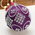 thumbnail image 2 of Boules de Décoration de Noël 8CM Paillettes pour Arbre et, 2 of 2