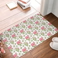 thumbnail image 6 of Bingfone Rose Flowers Door Mat 16"x24" Front Entrance Non-Slip Low Profile Washable for Entryway, 6 of 7