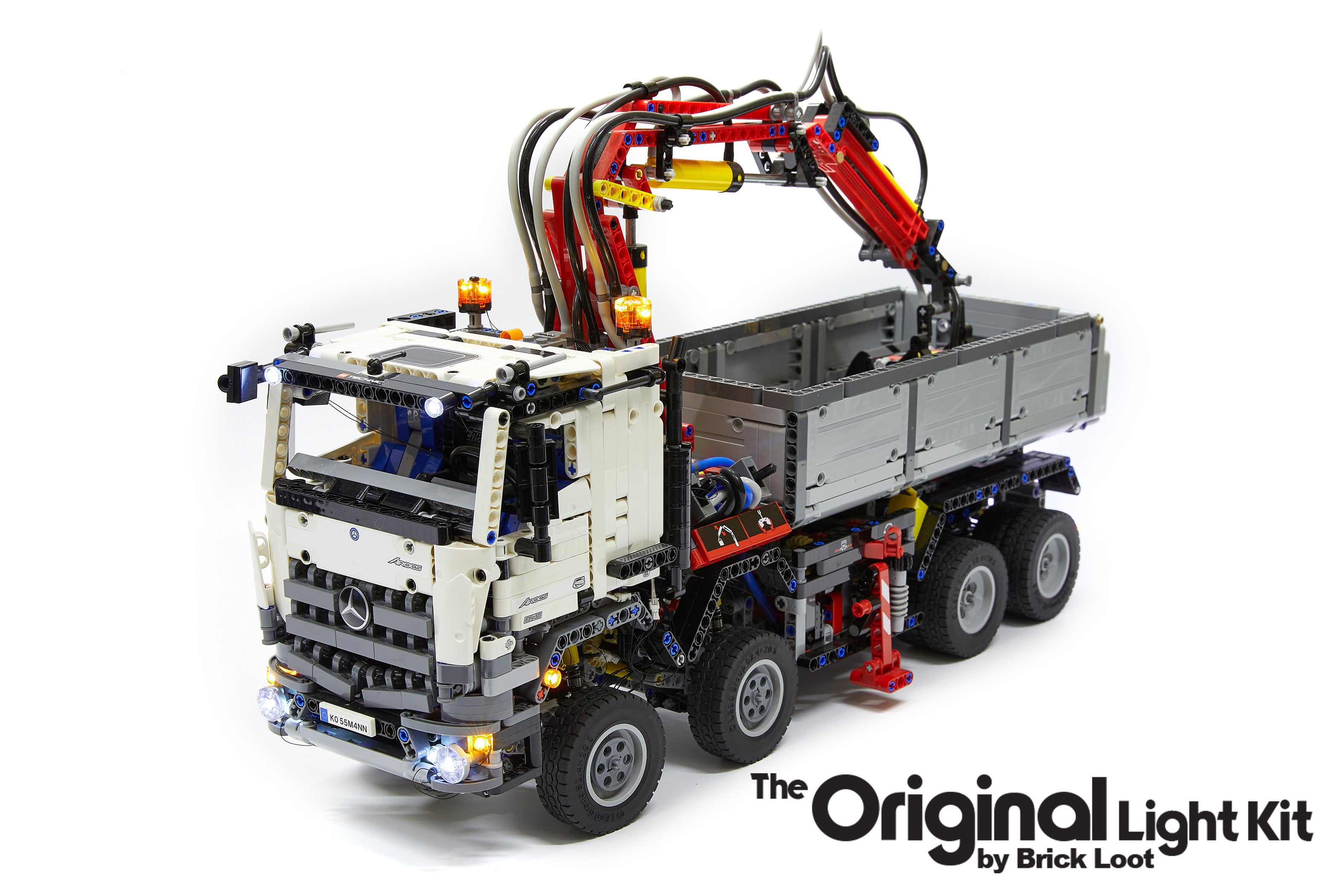 Lighting Kit for LEGO 42043 Mercedes-Benz Arocs (LEGO set not included) -