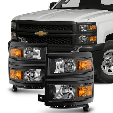 Faro Delantero LED DNA Motoring Para Chevy Silverado 07-14 - Juego Completo Izquierdo/Derecho, Plug & Play