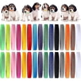 thumbnail image 1 of 45 Pieces Puppy Whelping Collars Double-Sided Newborn Pet Identification Bands 3 Sizes Adjustable Puppy Collars Soft Co, 1 of 5