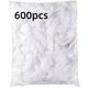 thumbnail image 1 of 600 cubiertas de plástico resistentes for alimentos: tapas redondas desechables for platos y tazones, envueltas individualmente, perfectas for fiestas, picnics y catering, 1 of 6