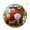 pattern-3, variant on Ornament Cartoon Cute Barnyard Animals Farmer Tractor 3" Ceramic Christmas Ornament Happy Farmer Cute Farm Animals Xmas Tree Decorations Flat Circle Ceramic Ornament for Woman Friend Birthday
