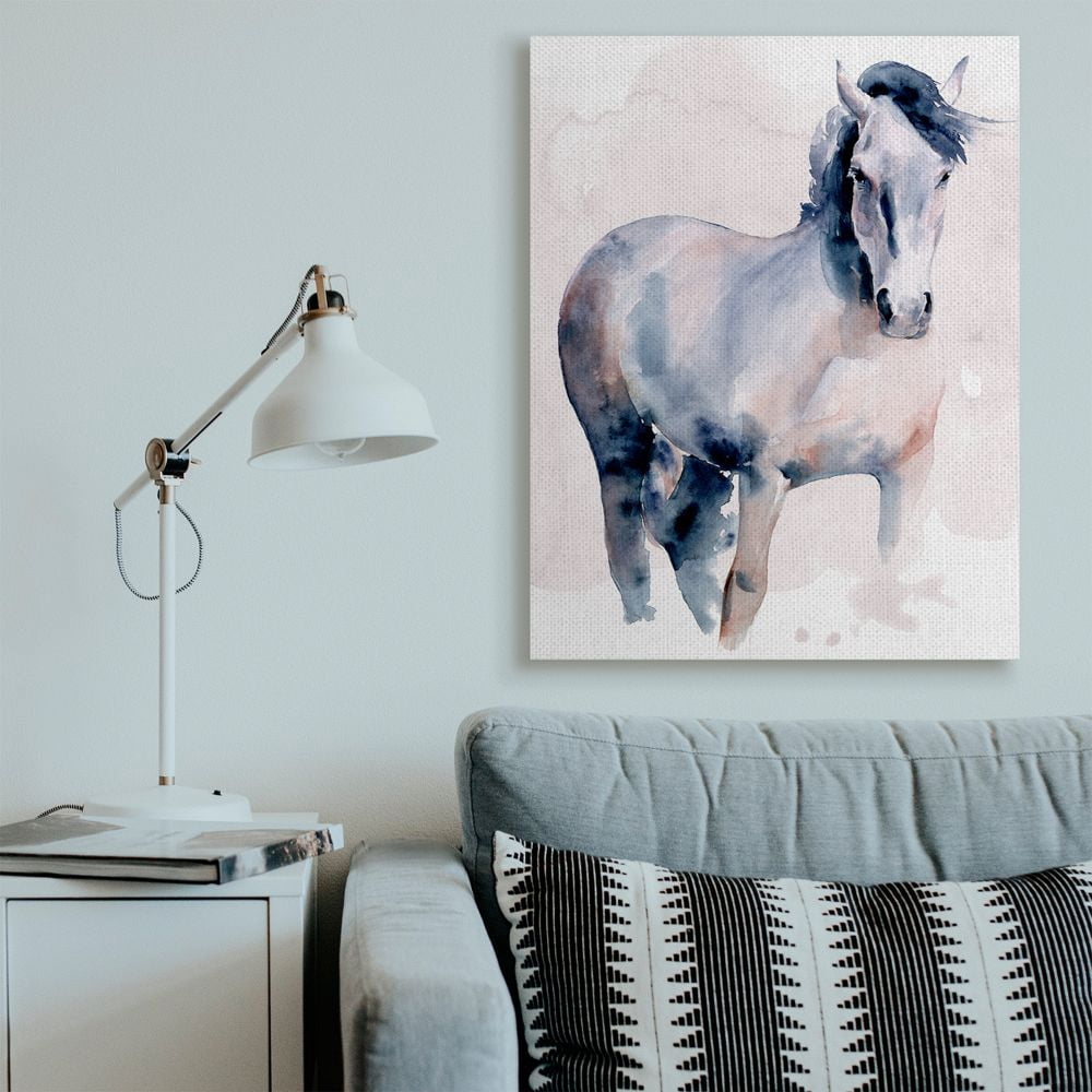 Stupell Industries Americana Horse Figure Southwestern Watercolor Designed by Jennifer Paxton Parker