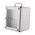 thumbnail image 2 of Bunblic Phone Storage Cabinet Transparent Door with 2 Keys Sturdy Mobile Storage Box 12 Slots, 2 of 8