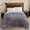 Grey, variant on MERRY HOME 2 Ply Double-side Fleece Blanket, Warm Thick Bed Blanket, Embossed Design Soft Polyester Raschel Blanket, 87"x 94" Bed Blanket for Winter, 10.5 lbs