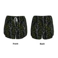 thumbnail image 6 of Sigee Lilies Flowers for Women's Athletic Shorts High Waisted Running Shorts Pocket Sporty Short Gym Elastic Workout ShortsLarge, 6 of 9
