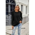 thumbnail image 7 of Zeagoo Long Sleeve Tunic Tops For Women Womans Top Fall Casual Long Shirts Crew Neck Sweatshirts Fall Outfits For Women 2025, 7 of 7