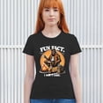 thumbnail image 4 of Bigfoot Fun Fact T-Shirt Sasquatch Hide and Seek Champ Camping Joke Women's Tee, 4 of 7