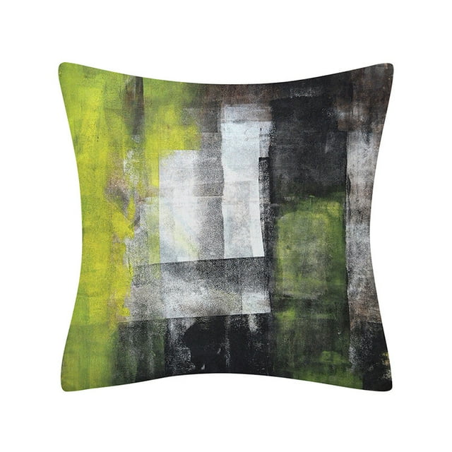 2 Pcs Abstract Pillowcase Throw Pillow Case Sofa Seater, 45*45cm #15