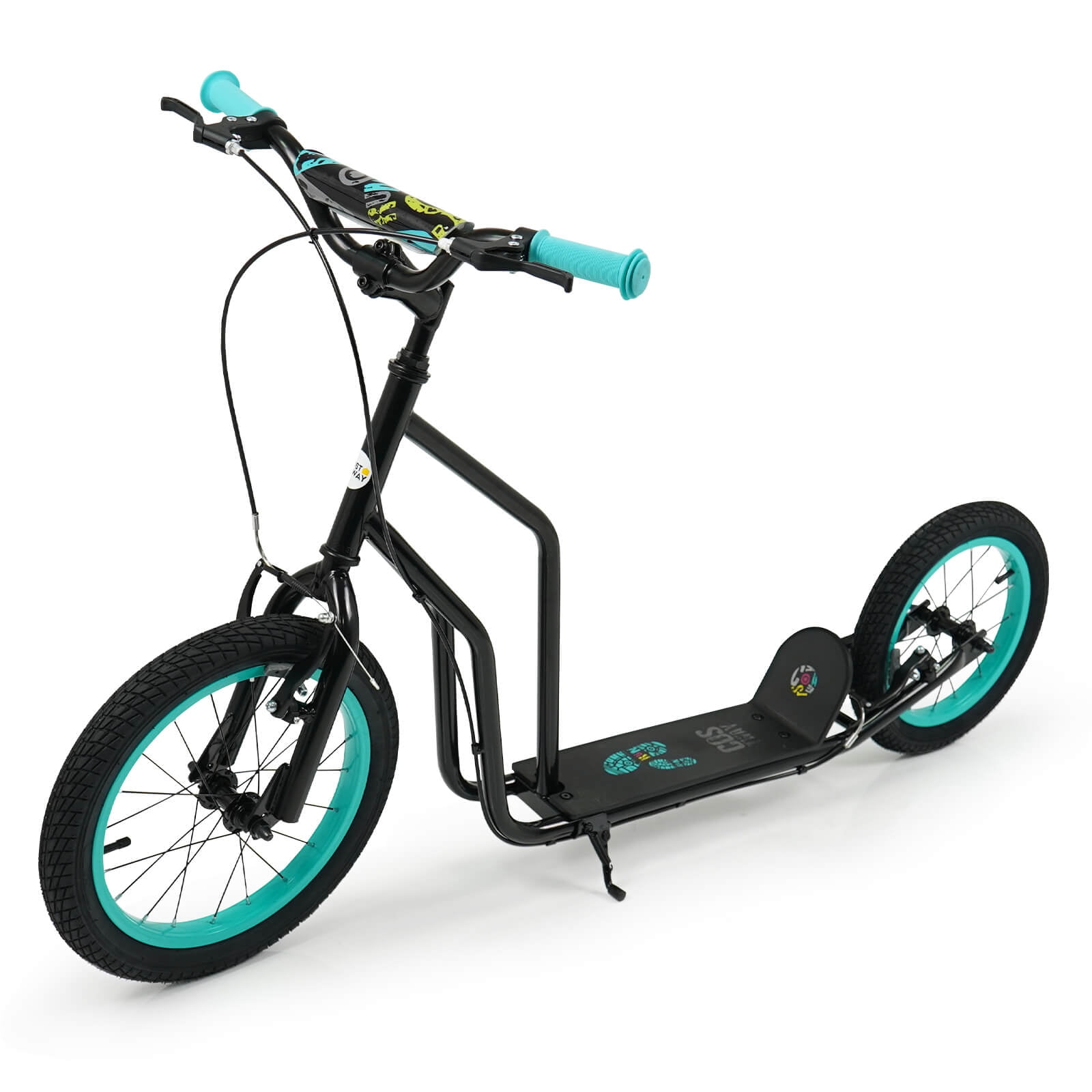 sixthreezero Around the Block Adult Kick Scooter, Single-Speed, 26