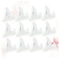 thumbnail image 3 of OUNONA 12 Pcs Support d'Exposition de Médailles pour Armoire Curio Plastique Blanc, 3 of 8