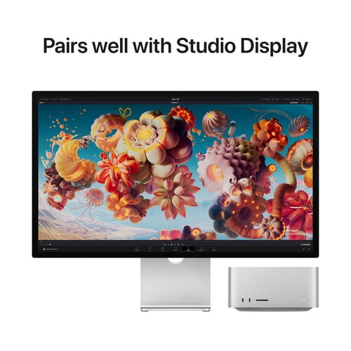 Apple Mac Studio (2022) Apple M1 Max chip 24-core GPU - 2TB -Storage Silver - 32GB RAM