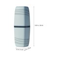 thumbnail image 4 of Shisuyan Toothbrush Cases Portable Toothbrush Holder Green 3Set 7.9X2.4X2.4In, 4 of 8