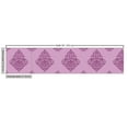 thumbnail image 3 of Ambesonne Damask Fabric by the Yard Upholstery, Purple Curvy Ornaments Art, 2 Yards, Pale Fuchsia Pale Mauve, 3 of 5
