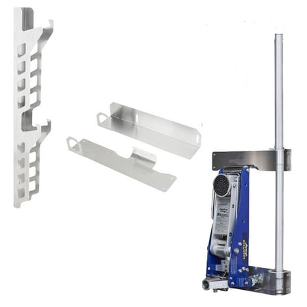 Wall Mount Aluminum Racing Floor Jack & Jack Stand Holders