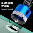 thumbnail image 3 of Juego de brocas recubiertas de diamante de 18-110MM, sierra perforadora para azulejos de cerámica con taladro de posición para vidrio, mármol, granito, piedra, porcelana, 1 Uds., 3 of 5