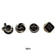 thumbnail image 4 of Injueey 30 piezas camisa suéter vástago botón reemplazo ropa pantalones diamantes de imitación botones de Metal broche Pin gemelos costura Tela de costura y artesanía Negro/18-21, 4 of 6