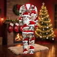 thumbnail image 5 of KICILVS Christmas Family Pajamas Matching Sets Holiday Pajamas Set Long Sleeve Festival Party Sleepwear Xmas Pjs, 5 of 8
