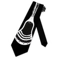 thumbnail image 2 of Lacrosse Ties Mens Sports Necktie Sports Accessories by Three Rooker, 2 of 4