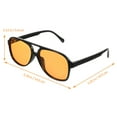 thumbnail image 2 of Vintage 70s Sunglasses Frame Tinted Lenses Glasses UV Protection Spectacles, 2 of 9