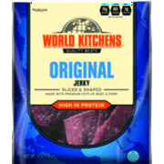 World Kitchens Jerky, Protein Snack, Original, 3oz