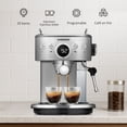thumbnail image 2 of Cafetera Espresso SANGKEE 20 Bares, Temperatura Ajustable, Café Frío/Caliente, Espumador, Depósito 1.5L, ESI2, 2 of 10