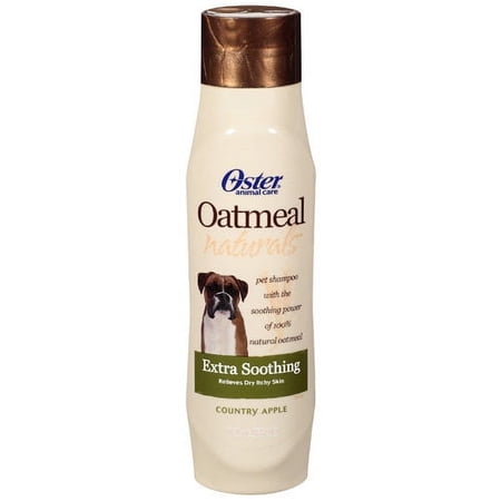 Oster Animal Care: Oatmeal Naturals Country Apple Extra Soothing Shampoo, 18 Oz